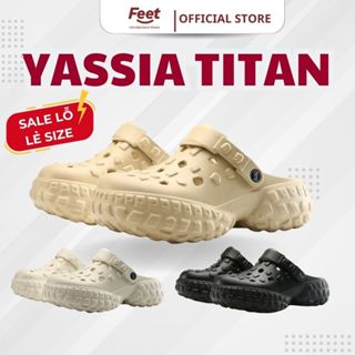   Không Hộp  Dép Quai Hậu Nam Nữ Yassia Titan Dép Sục Sandal Đế Cao Đúc Nguyên Khối Chống Trơn Trượt FeetVN 