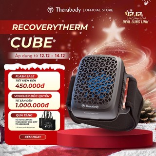  THERABODY Thiết bị Chườm Nóng,Lạnh & Đối Lặp Recovery Therm Cube Giảm Đau Giảm Sưng_Bảo hành 1 Năm 
