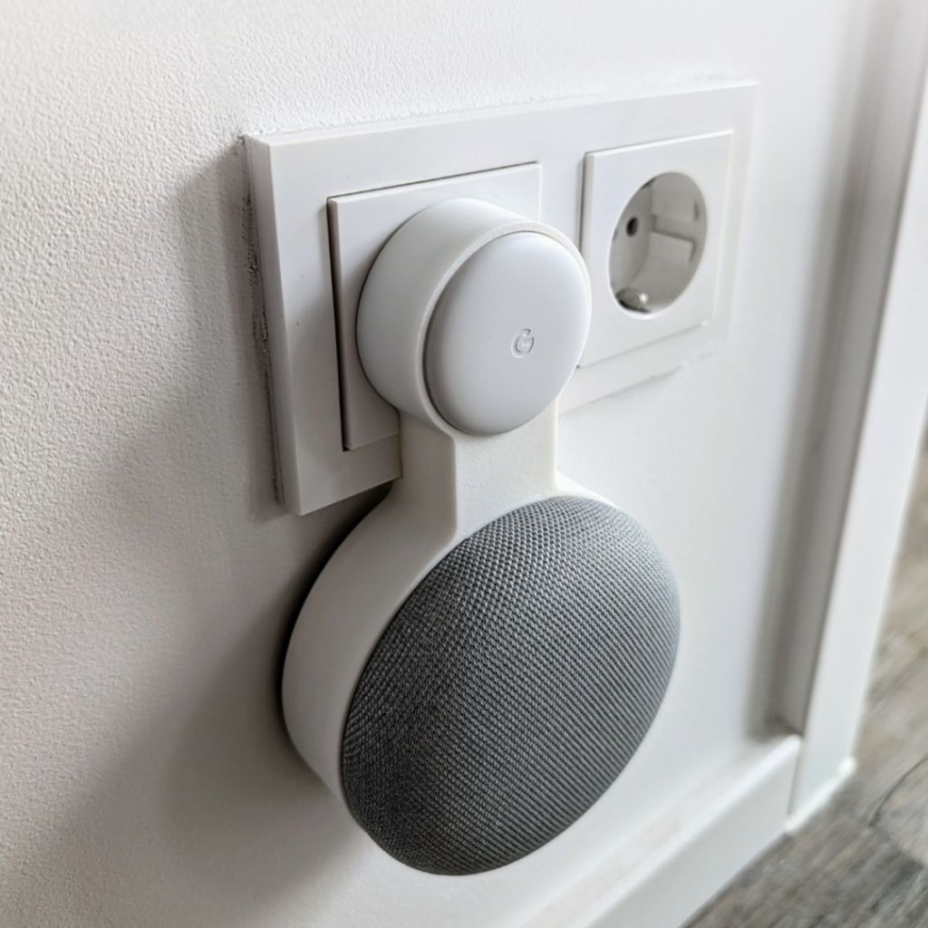 Giá treo ổ cắm điện cho Google Home Mini & Google Nest Mini