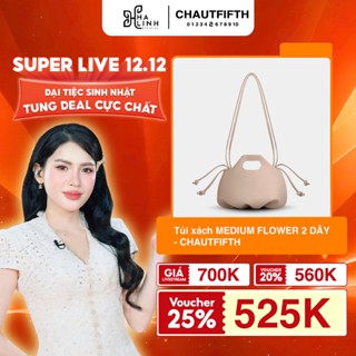   VHL x CHAUTFIFTH  Túi xách MEDIUM FLOWER 2 DÂY - CHAUTFIFTH 