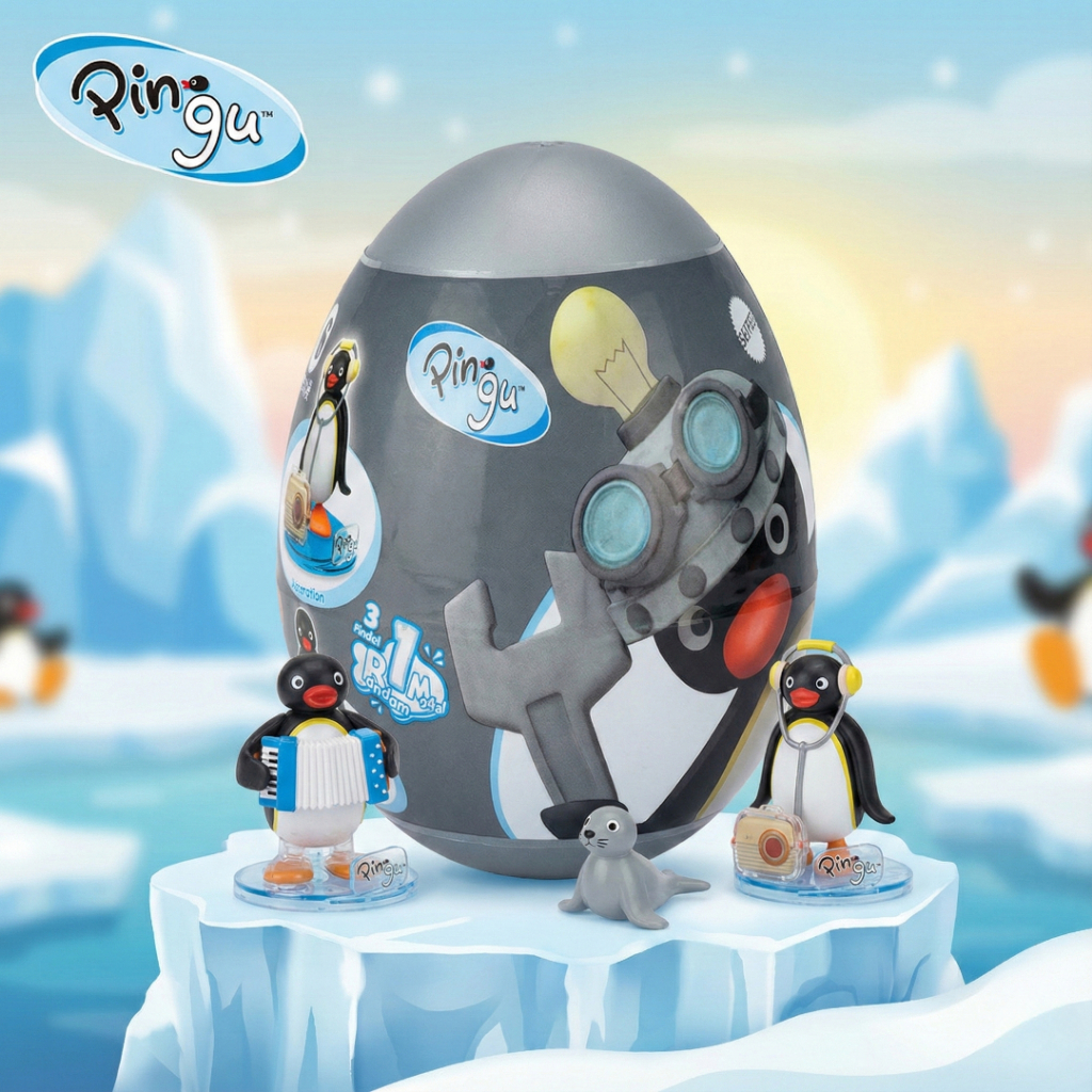 Đồ Chơi Bộ Sưu Tập Pingu Mỗi Ngày Vui Nhộn – Pingu Daily Series Capsule Toy Chính Hãng PG-210120