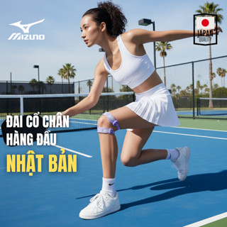  Đai khớp gối Pickleball Bó gối thể thao Đai bảo vệ xương bánh chè FlexFit Mizuno Nhật Bản 