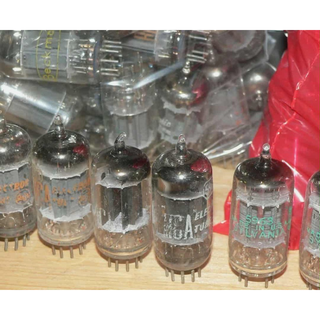 Bóng Pre 12au7/5963 mỹ,bóng qua sử dụng số đo cao