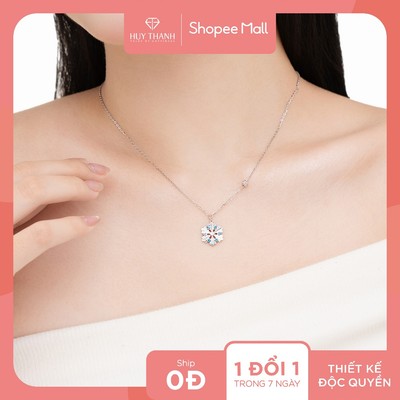 RABBIT TALES - Dây chuyền Vàng 10K đá Màu Magic Snow DCBZ050 Huy Thanh Jewelry