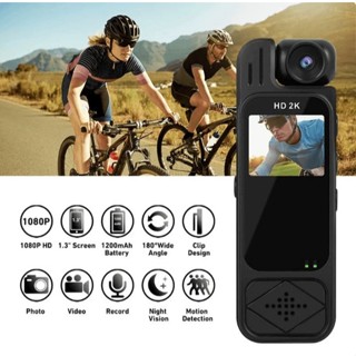 Máy quay hành động 1080p/2K/4K chất lượng cao,  chống rung cho đạp xe/ngoài trời, nhỏ gọn bỏ túi