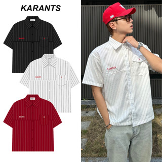   BST Tết 2026  Karants Áo Sơ Mi Boxy Tết Horse Túi Hộp Chi Tiết Thêu Sắc Nét Local Brand Streetwear - KR303 