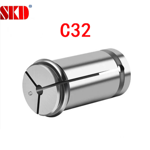 [3- 16] SKD Collet Thẳng C32, Collet trụ C32 Cho máy CNC