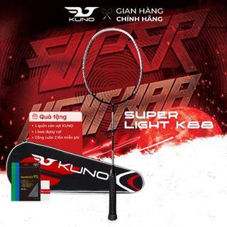  Vợt Cầu Lông KUNO Super Light K88 6U Khung Carbon Siêu Bền Công Thủ Toàn Diện Phù Hợp Cho Người Mới Chơi 
