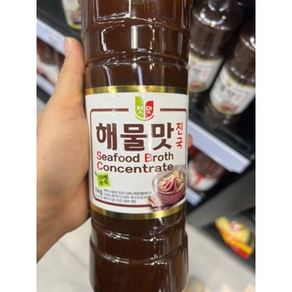 Nước cốt hải sản hàn quốc 1kg - 해물맛 진국
