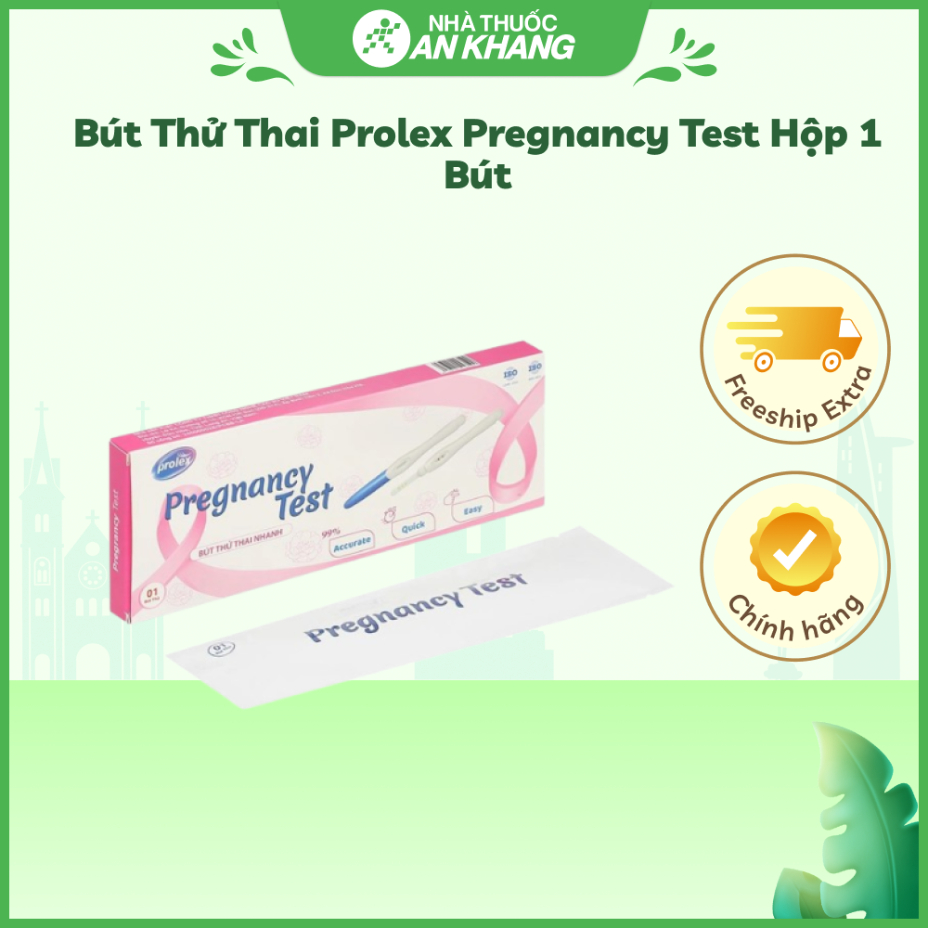 Bút thử thai Prolex Pregnancy Test hộp 1 bút