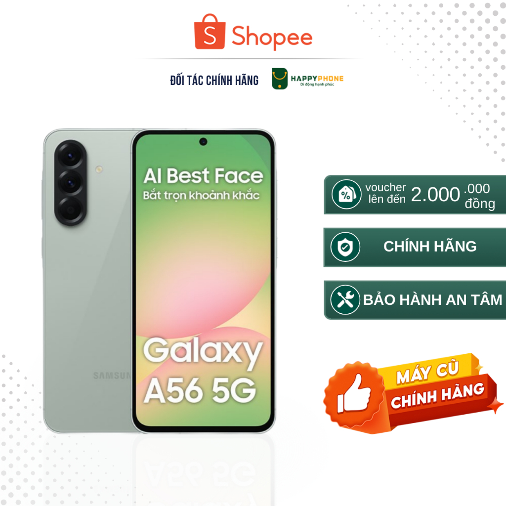 [Máy cũ] Điện Thoại Samsung Galaxy A56 5G (8GB-128GB)