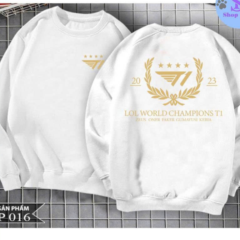 áo sweater t1 , áo t1 - áo sweater CKTG áo sweater t1 , áo skt t1 - áo sweater vô địch chung kết T1 