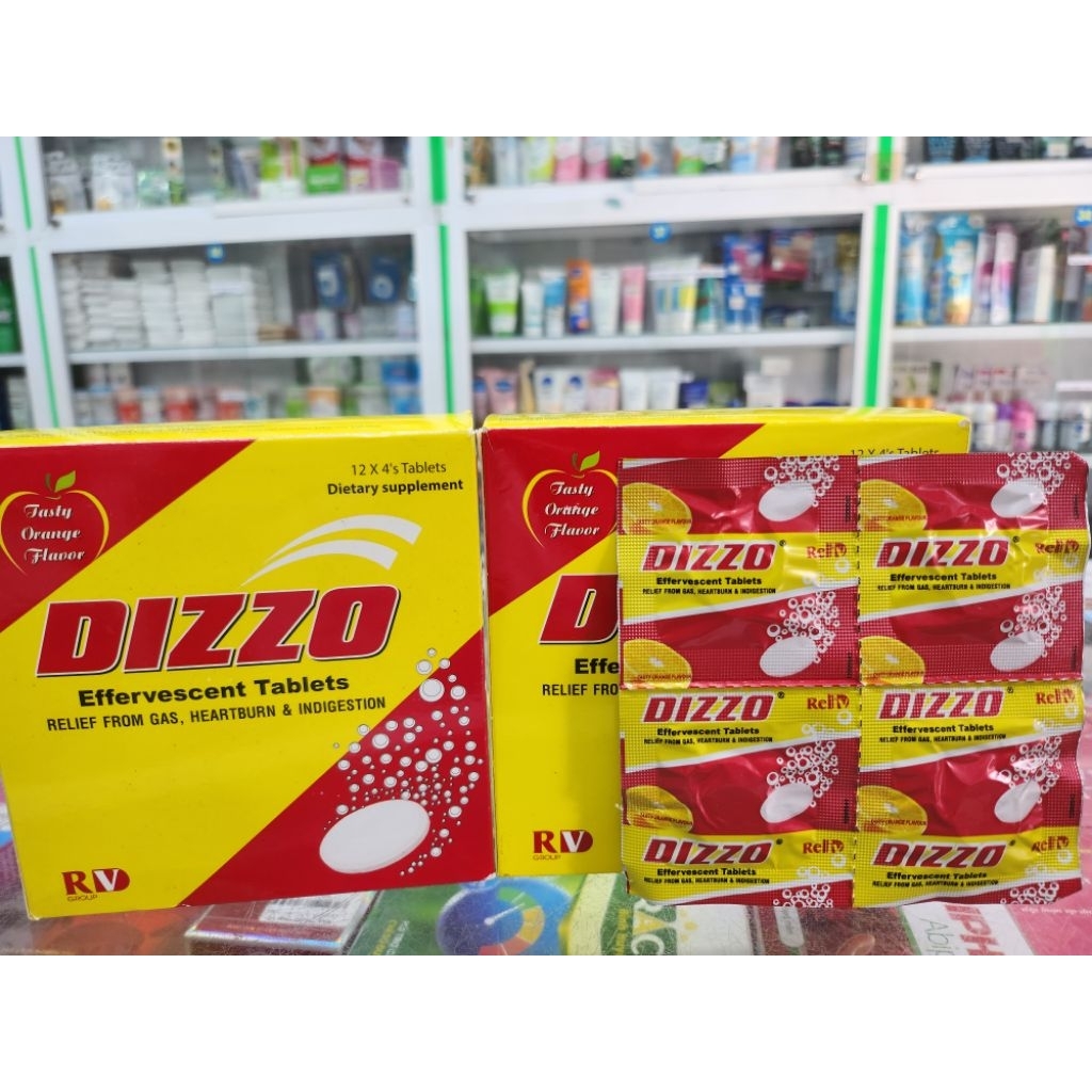 viên sủi tiêu hóa Dizzo [khó tiêu,rối loạn tiêu hóa]