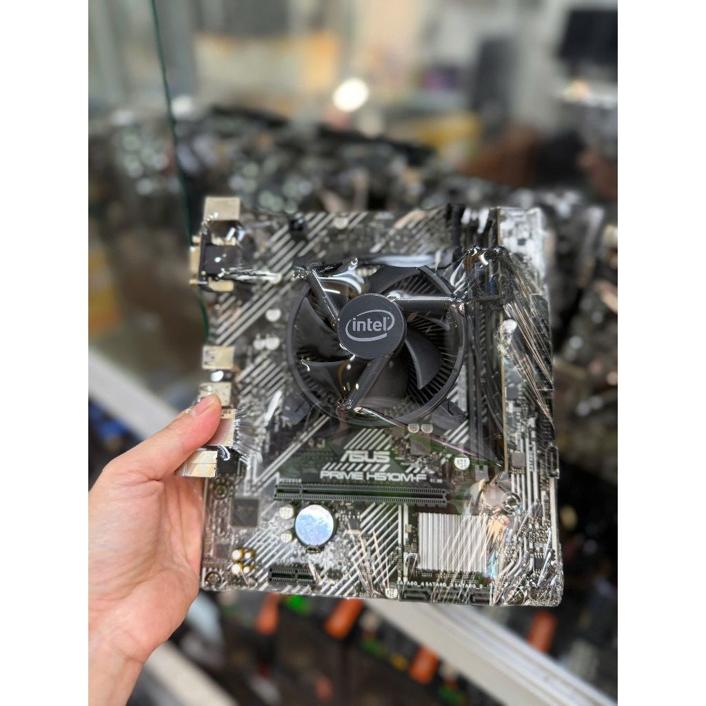 Combo Mian Asus H510+CPU i3 10100f+Ram 8g-hàng đã qua sử dụng