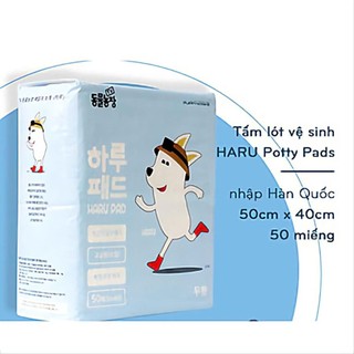 TÃ TẤM LÓT CHUỒNG CHO CHÓ HARU PAD 50 MIẾNG