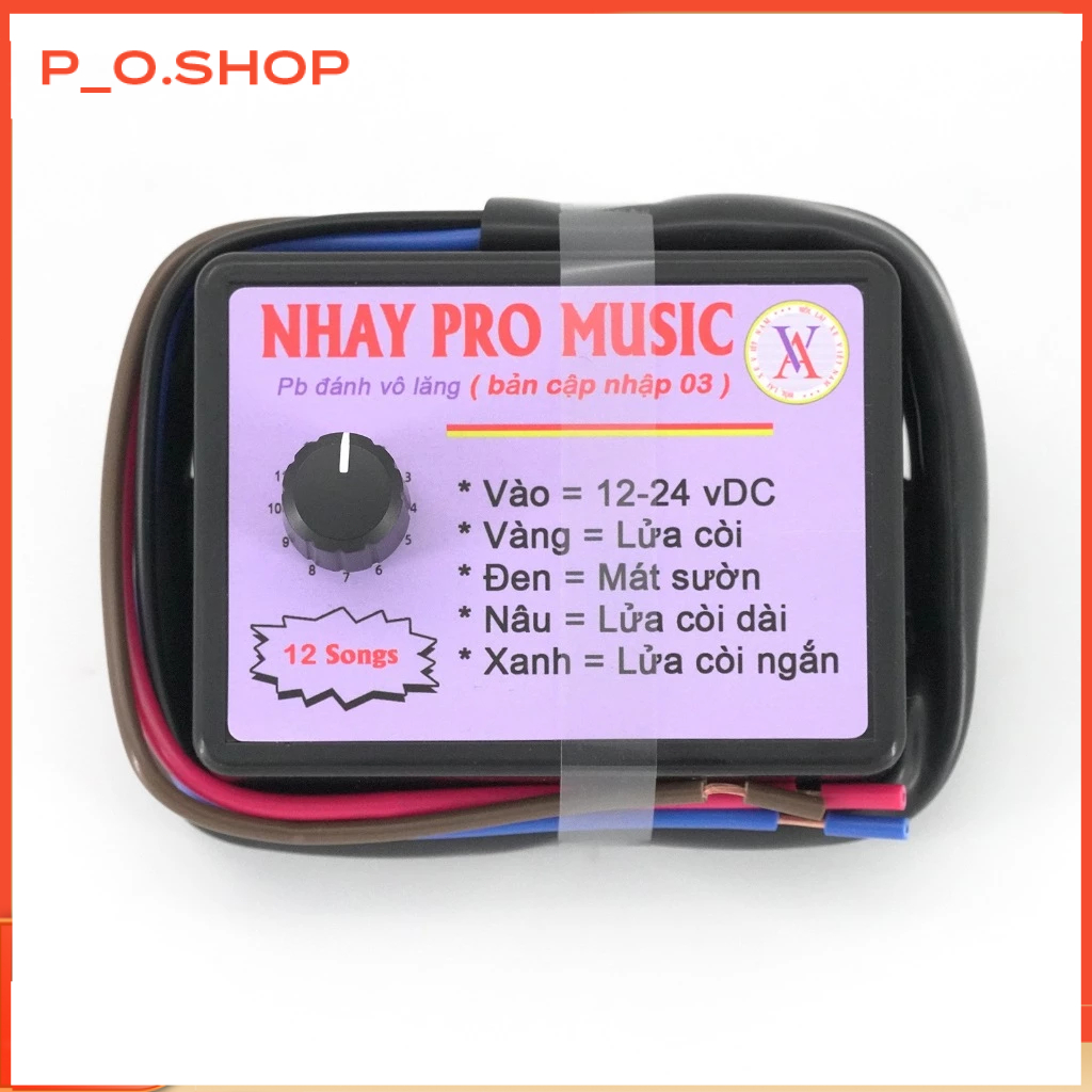 【🔥Rẻ/24H】Nhại còi 3 pro 8 bài, điện auto 12v, 24v, còi hơi, còi điện - Nhại còi 25 bài