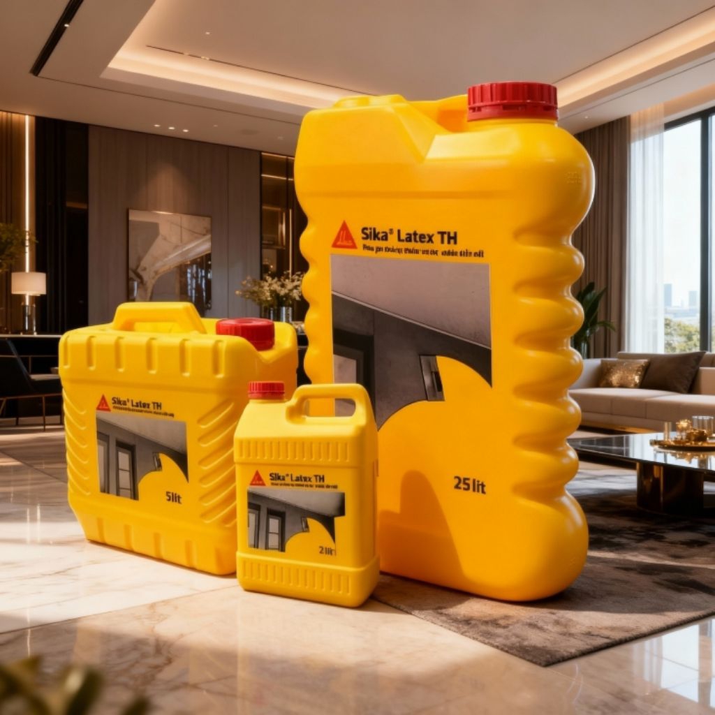 Sika Latex TH Chính hãng (1lít/chiết lẻ) - Phụ gia Sika Latex Chống Thấm và Kết Nối
