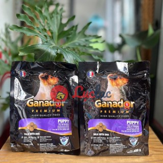  Hạt Ganador Premium Puppy cho Chó con vị sữa & DHA - Túi 400gr 