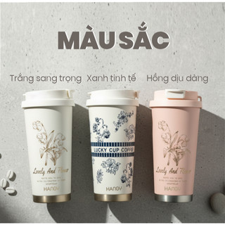   QUÀ TẶNG MÀU NGẪU NHIÊN  Ly giữ nhiệt sang xịn 500ml - Giữ nhiệt 6-12h thiết kế cao cấp 