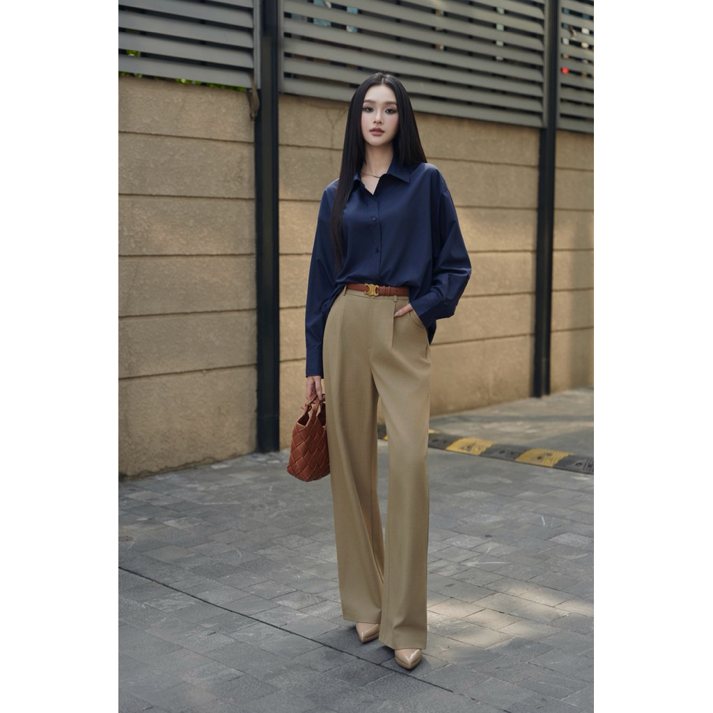 Quần xuông vải công sở cao cấp ARÉNE AQ043 | BigBuy360 - bigbuy360.vn