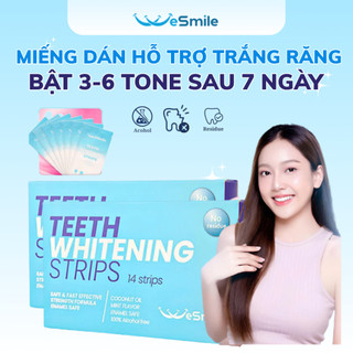  Miếng dán trắng răng WESMILE IVISMILE làm trắng răng nhanh chóng không chứa cồn không gây ê buốt và bảo vệ nướu 