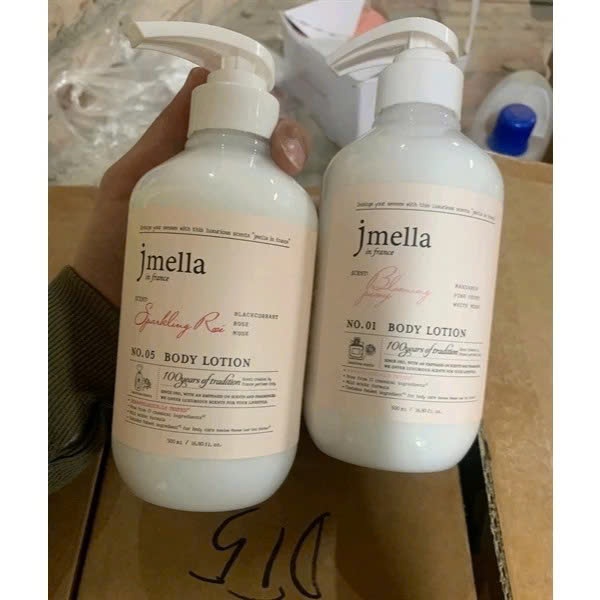 [HÀNG CHÍNH HÃNG] Sữa Dưỡng Thể Hương Nước Hoa Jmella In France Body Lotion 500ml