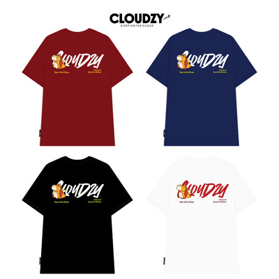 Áo thun oversize phong cách streetwear CLOUDZY local brand form rộng unisex 250gsm 100% cotton áo phông mềm mịn HORSE