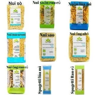 [Date 2028] Nui Xoắn - Nui Ống Rau Củ - Nui Sao Hữu Cơ BIO ITALIA Cho Bé và Gia Đình