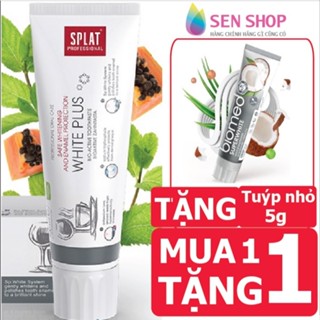  Kem đánh răng SPLAT White Plus Professional kđr splat Nga giảm ố vàng răng giữ hơi thở thơm mát KĐR CHÍNH HÃNG NGA 100ml 
