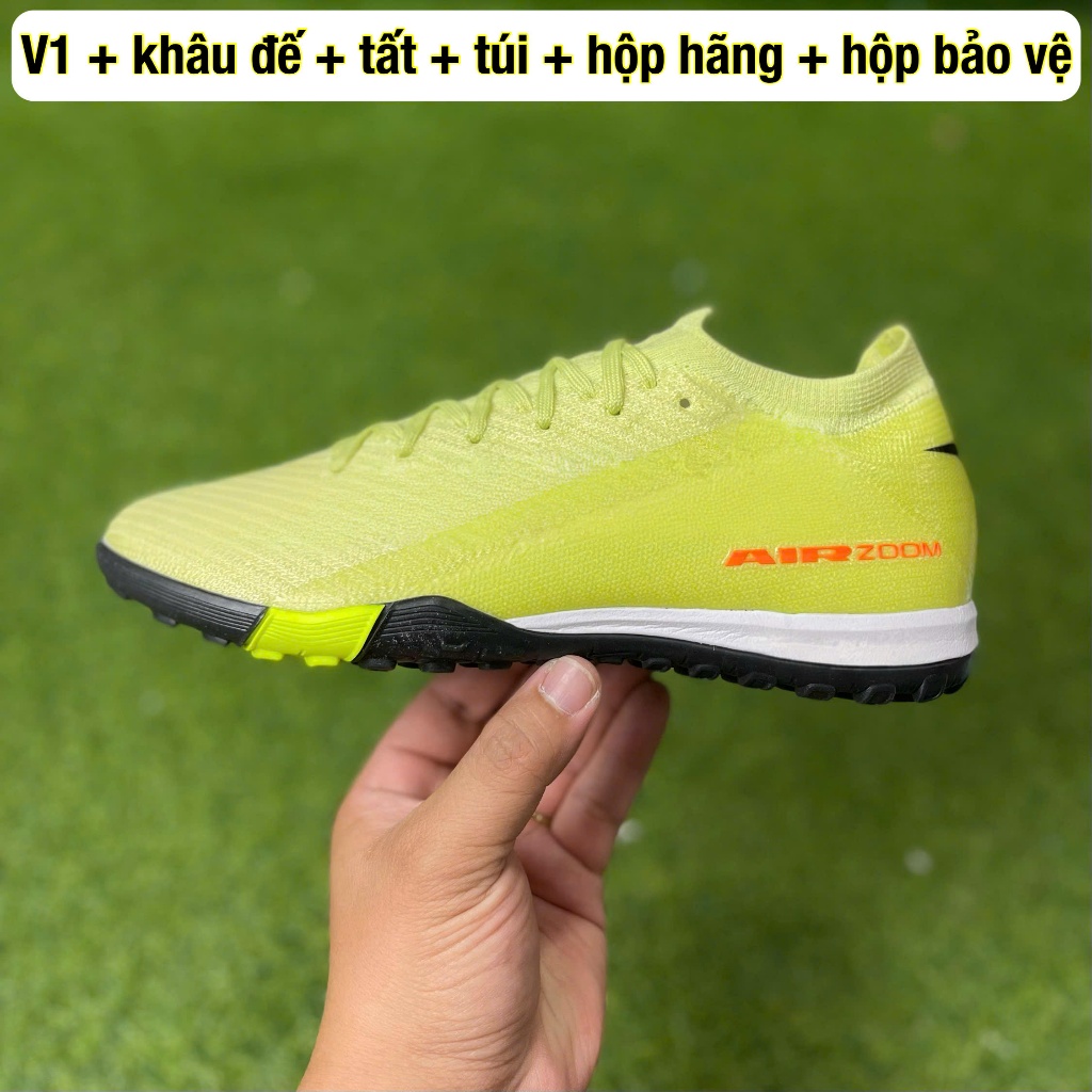 ( CÓ NHIỀU MÀU ) giày đá bóng sân cỏ nhân tạo  vp 16 e lít TF V1 ( khâu đế + tất + túi + hộp ) | BigBuy360 - bigbuy360.vn