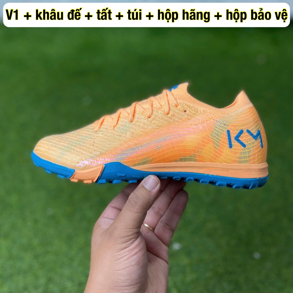 ( CÓ NHIỀU MÀU ) giày đá bóng sân cỏ nhân tạo  vp 16 e lít TF V1 ( khâu đế + tất + túi + hộp ) | BigBuy360 - bigbuy360.vn