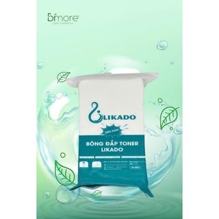  BÔNG ĐẮP TONER LIKADO TÚI 300 MIẾNG 