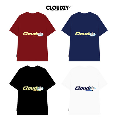 Áo thun nam nữ đi học phong cách streetwear CLOUDZY local brand form rộng vải 250gsm 100% cotton mềm mịn PONY