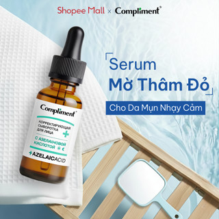  Serum Compliment Azelaic Acid Mờ Thâm Mụn Làm Dịu Mẫn Đỏ & Kiềm Soát Dầu Cho Da Nhạy Cảm 27ml 