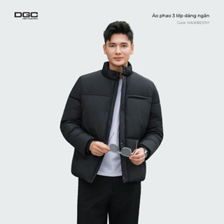  Áo Phao Nam 3 Lớp Dáng Ngắn WAJKBE101M DGCs – Chần Bông Cao Cấp Siêu Nhẹ Giữ Ấm Cực Tốt Chống Thấm Nước 