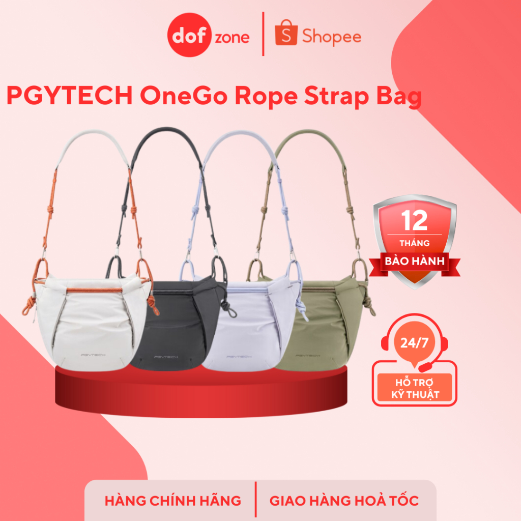Túi Đeo PGYTECH OneGo Rope Strap Bag - Hàng Mới Chính Hãng
