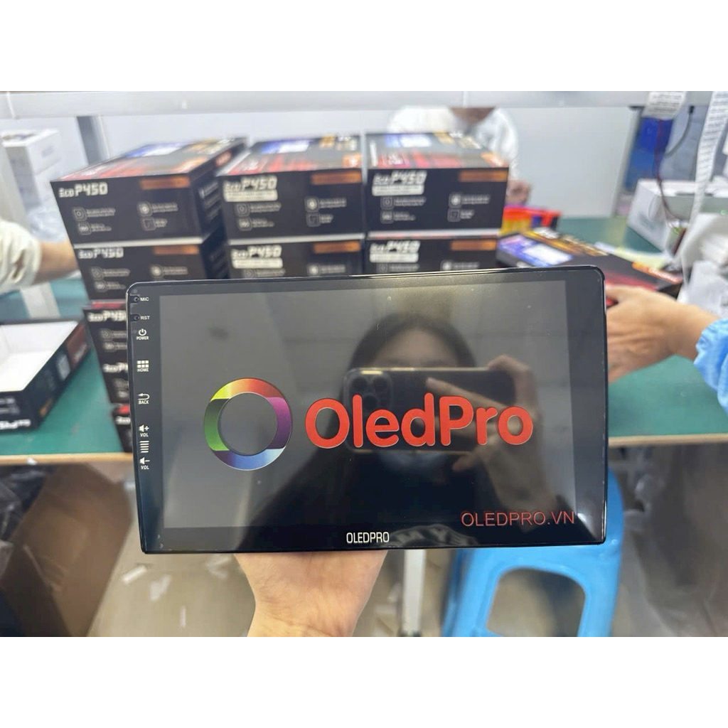 Màn hình android Oledpro P450 cấu hình ram2GB-Rom64GB Chip9863
