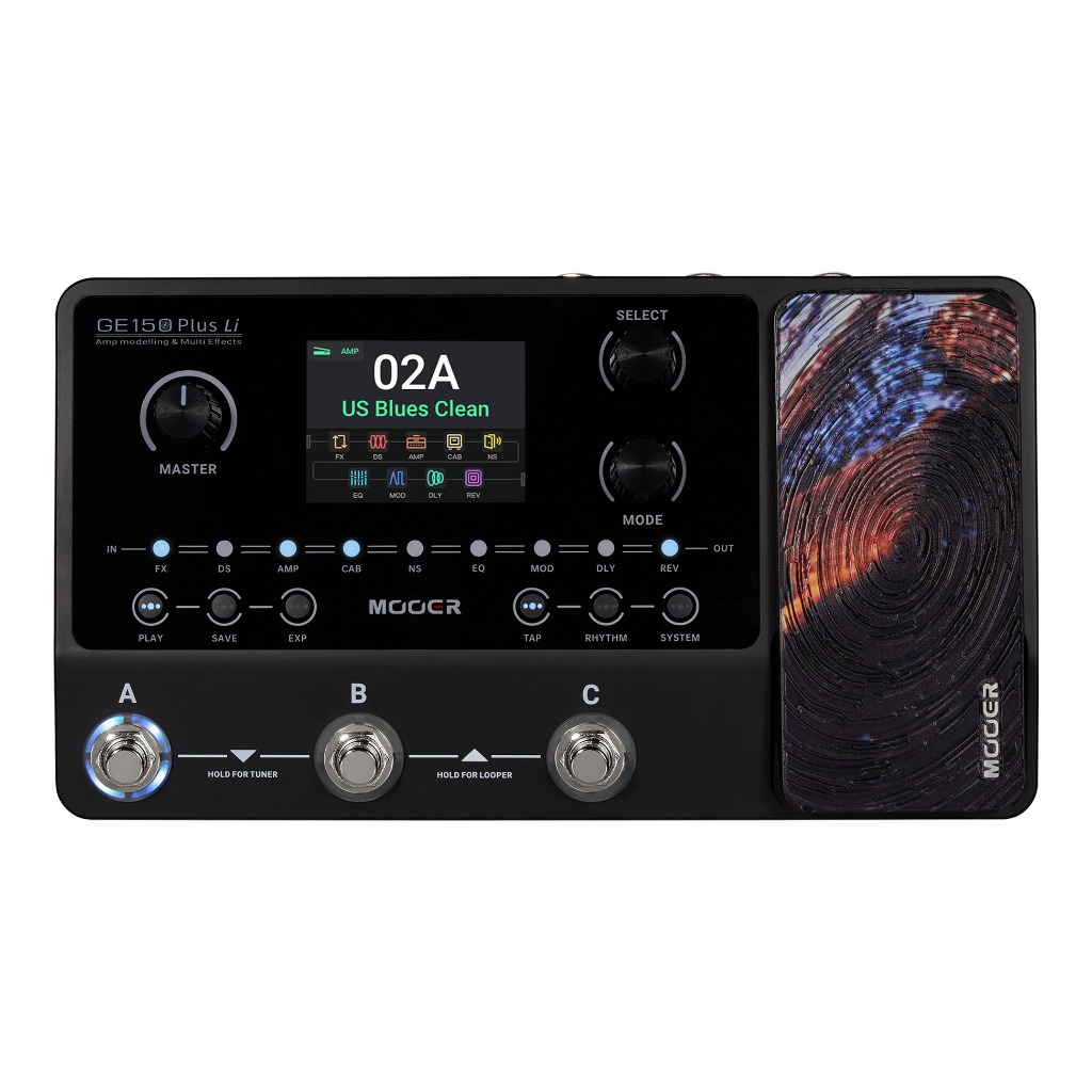 Pedal Guitar Mooer GE150 Plus Multi Effects