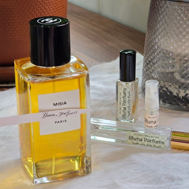 [chiết] Misia Les Exclusifs nước hoa hương lipstick iris violet rose lychee nữ tính EDP