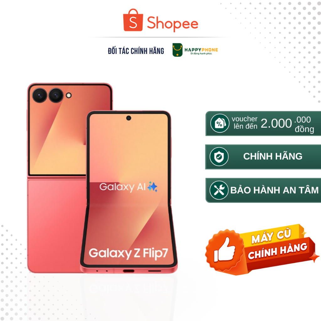 [Máy cũ] Điện Thoại Samsung Galaxy Z Flip7 5G