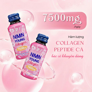  Nước uống NMN young Collagen 7500mg Ngừa Lão Hóa Mờ Nếp Nhăn Dưỡng Trắng Đều Màu Da collgen nmn - JK Ginsengking 