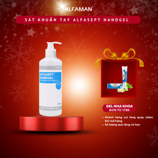  Gel Rửa Tay Khô ALFASEPT Handgel Giúp Diệt Khuẩn Toàn Diện Hiệu Quả Và Tăng Độ Ẩm Cho Da Lọ 500ml 