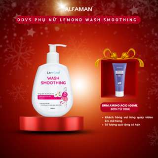 Dung Dịch Vệ Sinh Phụ Nữ LEMOND INTIMATE WASH FRESH SMOOTHING Chiết Xuất Cúc La Mã Dưỡng Ẩm Giảm Viêm Ngứa Và Ngăn Mùi 