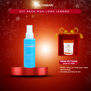  Xịt Mụn Lưng Xịt Mụn Cơ Thể Lemond Acne Body Spray BHA 2% Giảm Mụn Viêm Nang Lông Dày Sừng Mờ Thâm 100ML 