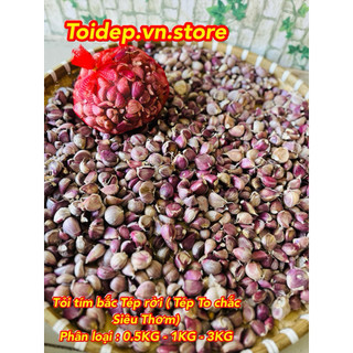 Tỏi Tím Tép Rời Siêu Ngon Chất lượng,Tép To Chắc Mẩy Chọn Lựa Từng Tép Không hư,tỏi tím,hành tím