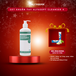  Xà Phòng Rửa Tay ALFASEPT Cleanser 4 Giúp Khử Khuẩn Nhanh Chóng Và Tăng Cường Khả Năng Giữ Ẩm Cho Da Lọ 500ml 
