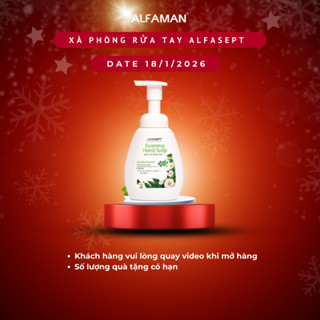   DATE 18 1 SALE 50%  Xà Phòng Rửa Tay  Alfasept Foam Handsoap 300ml 