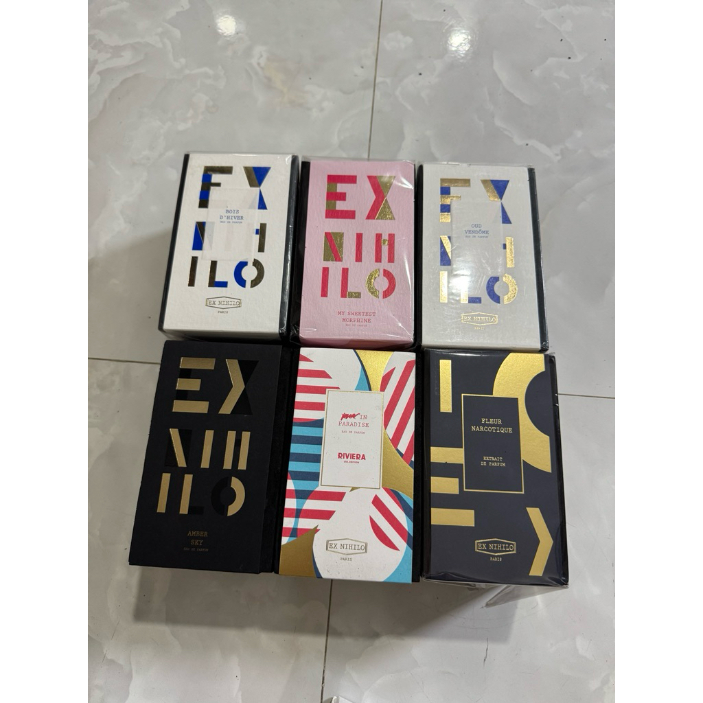 Thanh lí box nc hoa 9 hãng ex nihilo