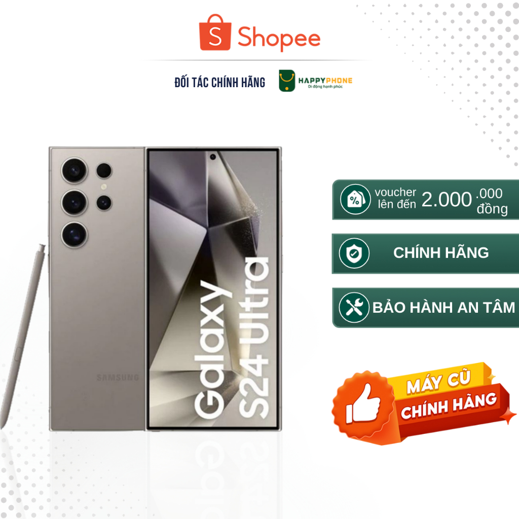 [Máy cũ] Điện Thoại Samsung Galaxy S24 Ultra