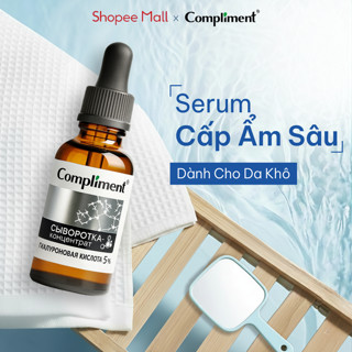  Serum Compliment Hyaluronic Acid 5% Cấp Ẩm Sâu Phục Hồi Cho Da Khô Da Nhạy Cảm Da Treatment 27ml 